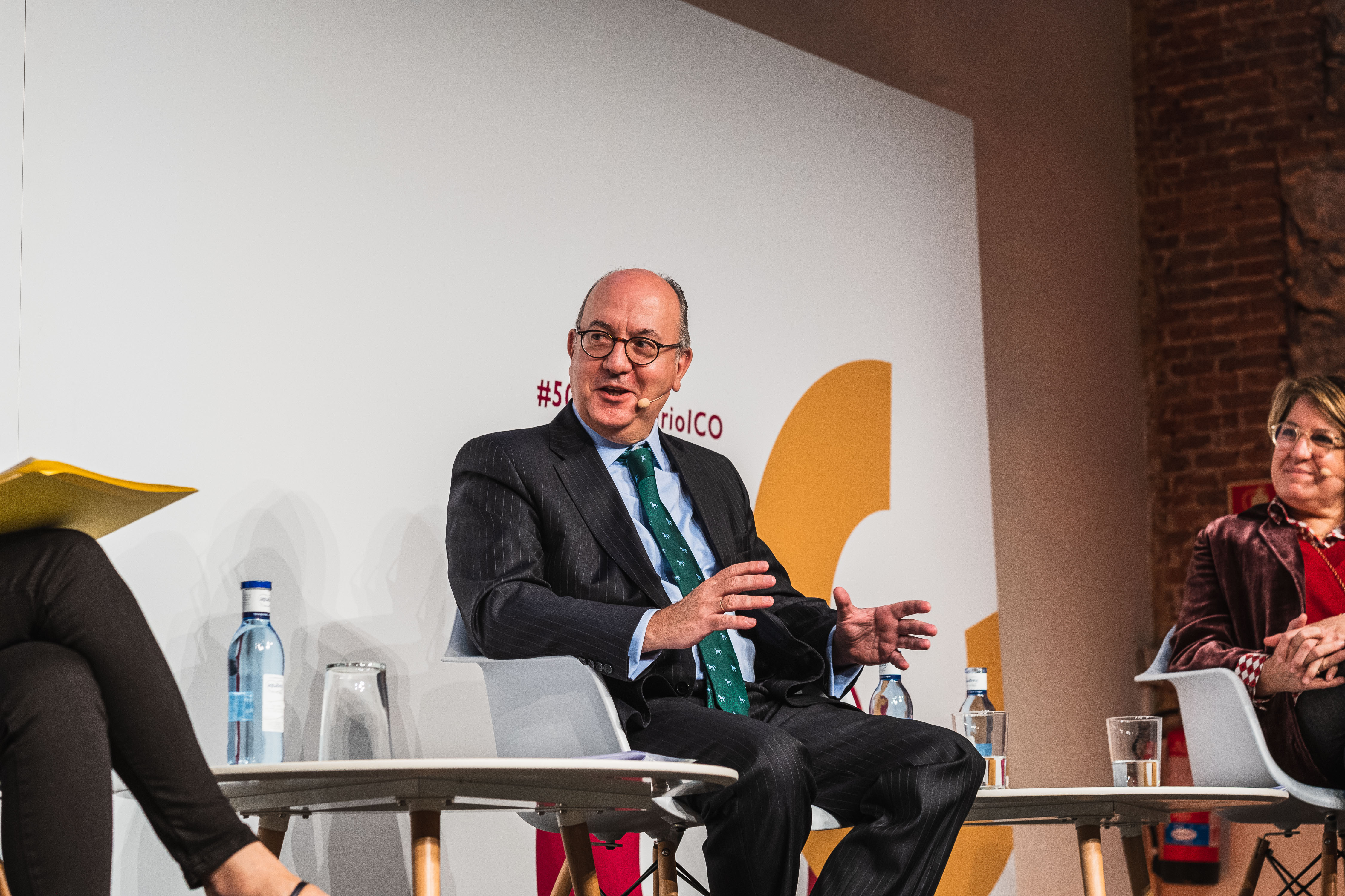 Jornada 50 años ICO.Presidente de la Asociación Española de Banca, José María Roldán