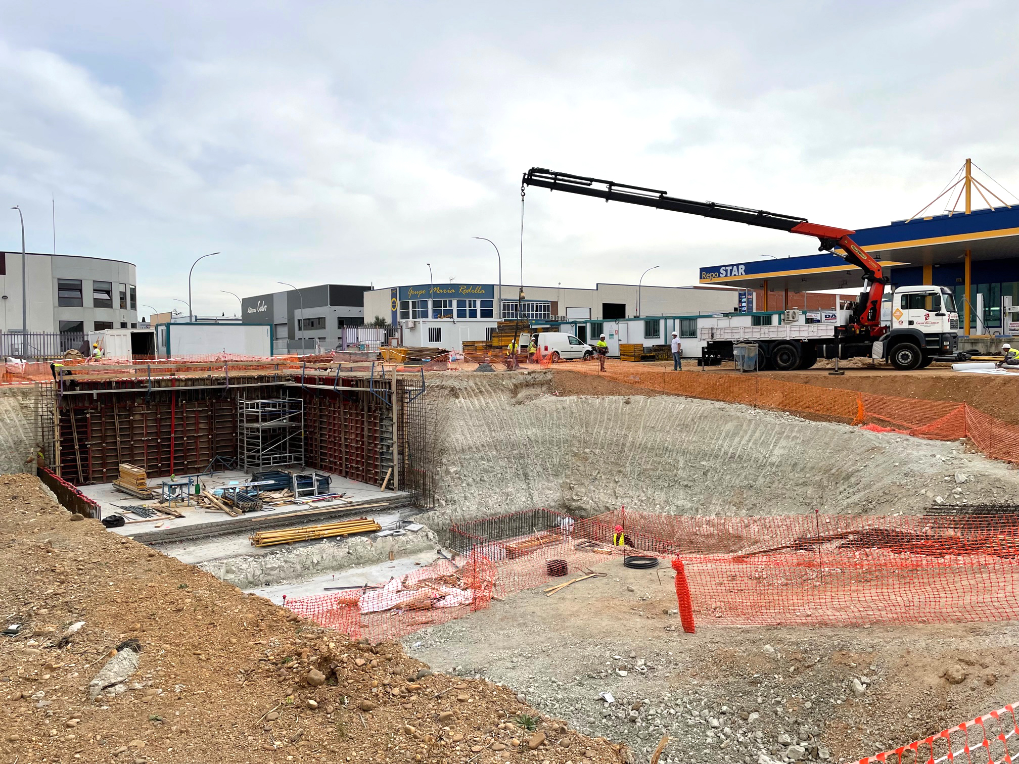 Imagen obras Palencia Eco Energia Proyecto Red de Calor