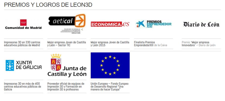 Premios y logros de la empresa LEON3D