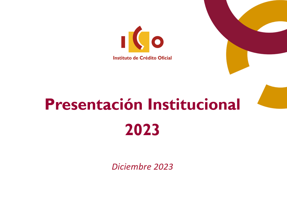 Portada presentación institucional Diciembre 2023