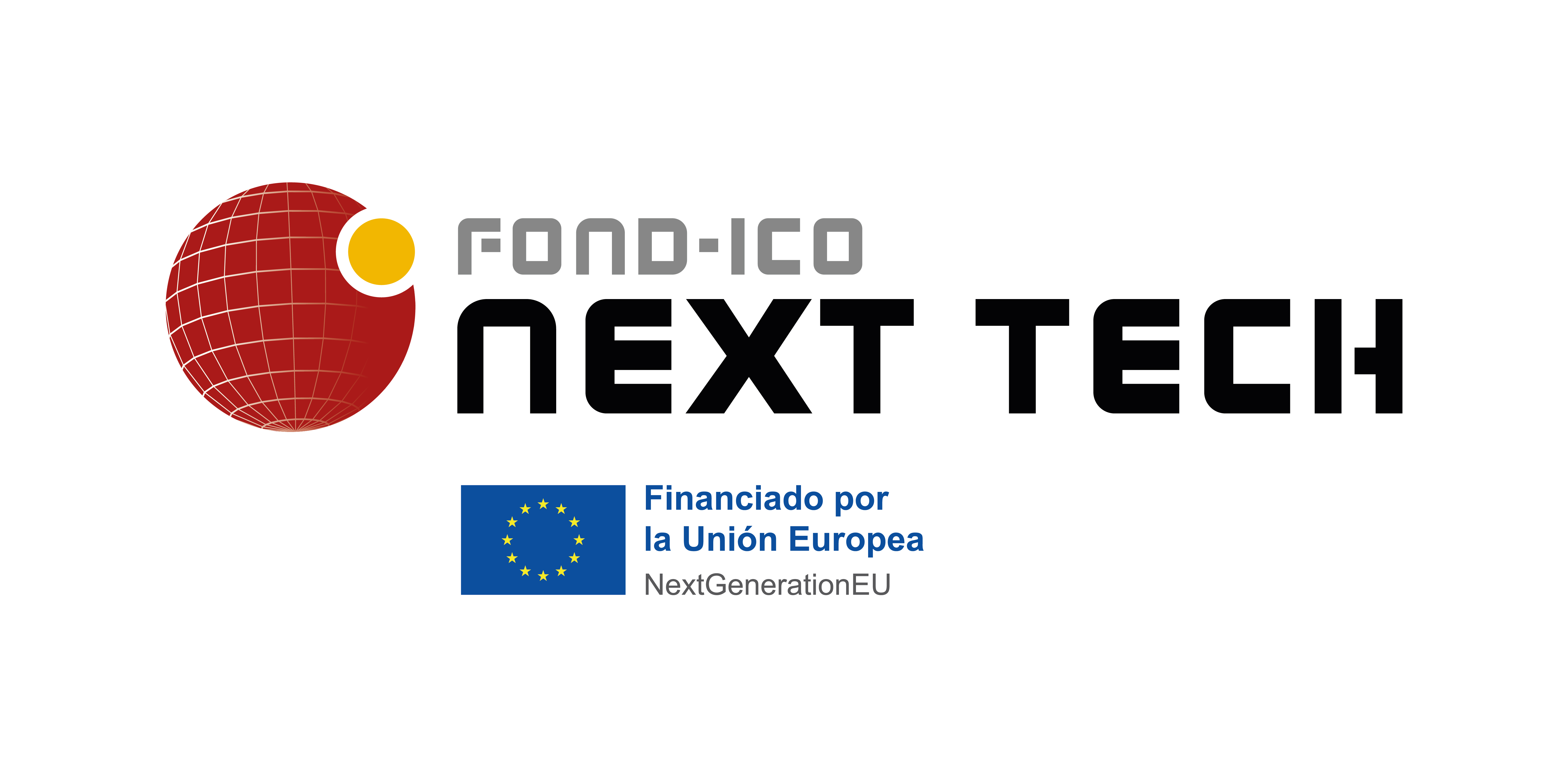 Logo Fond ICO Next Texc con EU